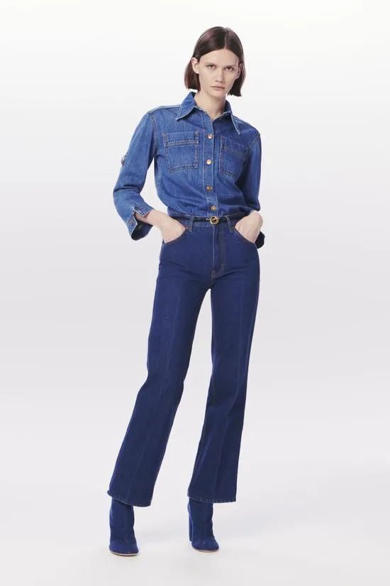 dark blue wash jeans