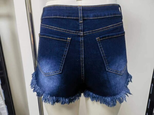 denim short dark wash