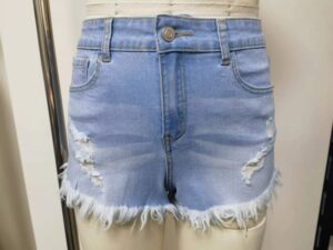 fray hem short