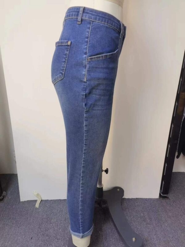 womens rolled up jeans
