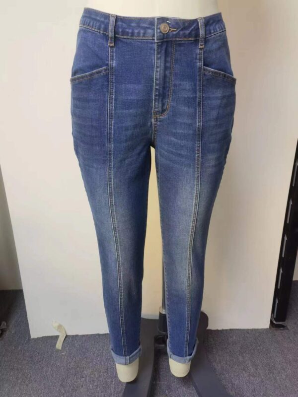 womens rolled up jeans