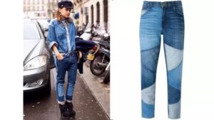 Patchwork jeans