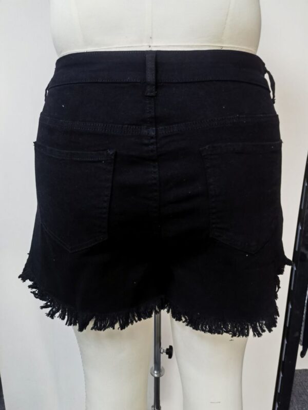 fray hem short back