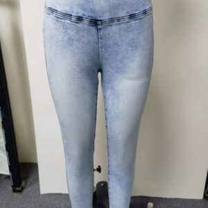 pull on denim jegging