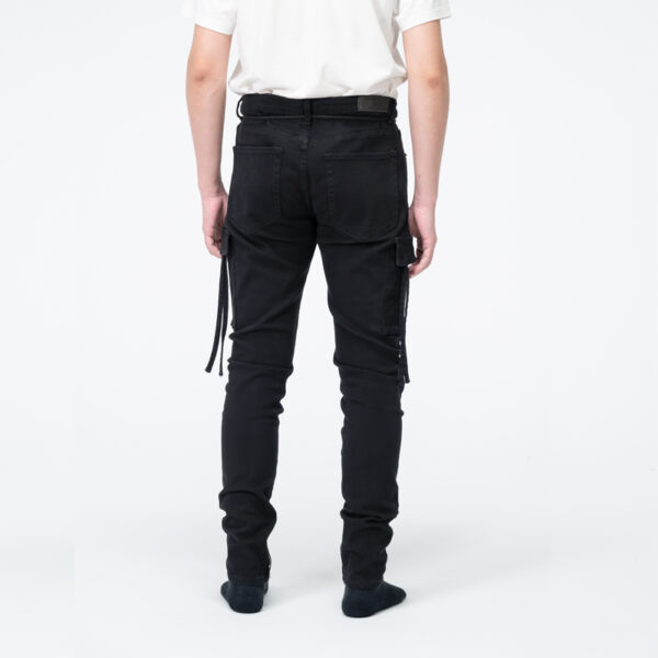 Mens cargo with destruction jeans