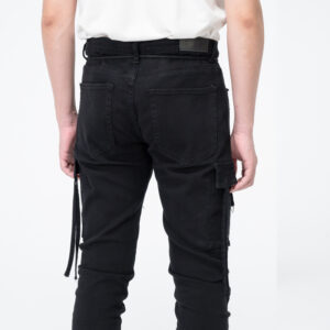 Mens cargo with destruction jeans