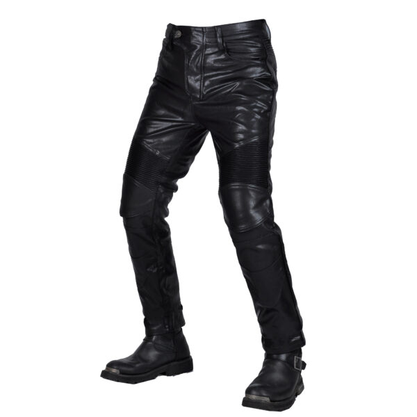 Men's motorcycle pu pants